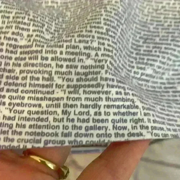 Litographs Men's/Unisex T-Shirt Metamorphosis Gray/mint green size L - Picture 2 of 6